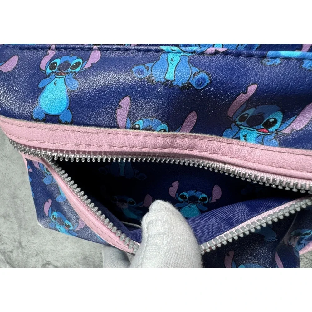 Disney Lilo & Stitch All Over Print Mini Backpack Blue B-83727289